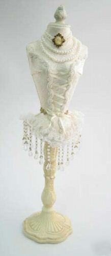  mannequins french vintage style shabby chic jewellery 