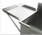 Drainboard, 18'' x 18'', square korner sinks only