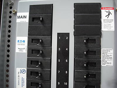 Eaton cutler-hammer PRL2A panelboard, YS2042, 