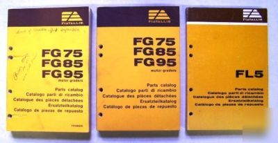 14 - fiat allis crawler/excavator parts book catalog