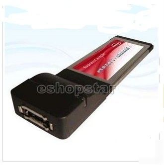 34MM/54MM expresscard to 1 port esata card for laptop