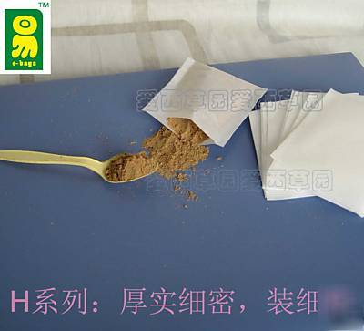 50 thick tea bags, for herbal or bean powder 6Ã—7â€ bag