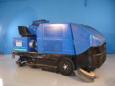 Alto ats 46/53 505-801 lp riding scrubber sweeper