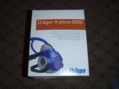 Drager x-plore 3300 industrial asbestos removal mask