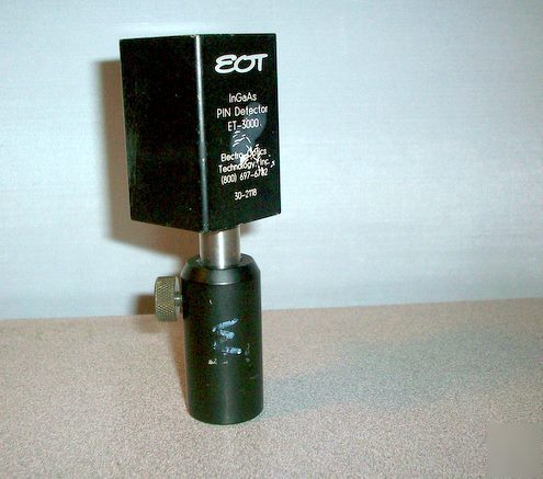 Electro-optics eot: ingaas pin detector model # et-3000