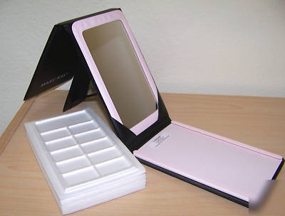 Euc mary kay face case makeup mirror w disposable trays
