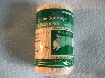 Europlast nurse crepe bandage 7.5CM x 4M quantity 2