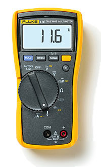Fluke 116 hvac true-rms temperature microamp multimeter