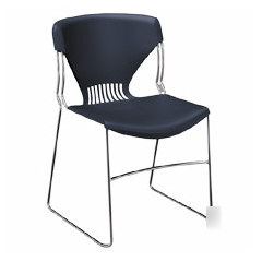 Hon company stack shell chairs armless 1934X22X33 lava