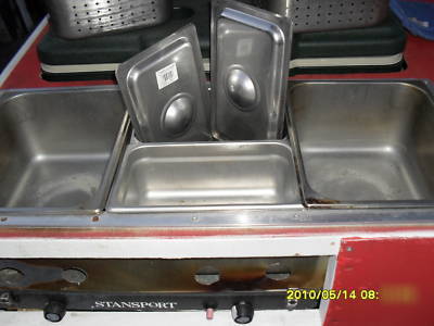 Hot dog cart & supplies