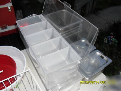Hot dog cart & supplies