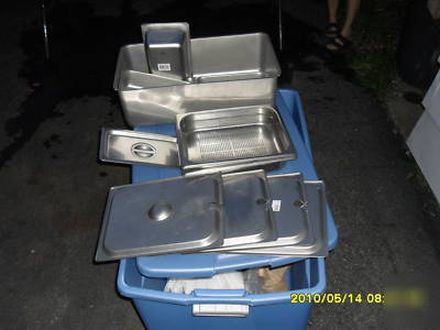 Hot dog cart & supplies