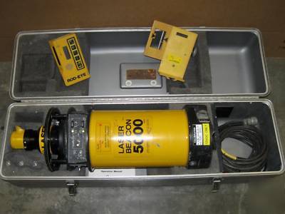Laser alignment dual slope laser BEACON5000 laser level