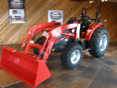 Mahindra 4035 4WD with front end loader