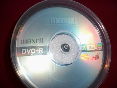 Maxell dvd+r 10 pack - 4.7GB,16X,120MIN spindle pk