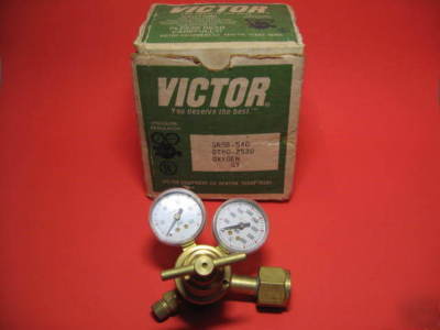 New victor pro pressure regulator oxygen CO2 inert gas 