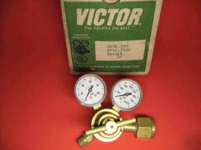 New victor pro pressure regulator oxygen CO2 inert gas 