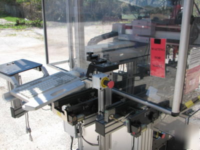 Sieko 4 axis cartesian with safety encloser