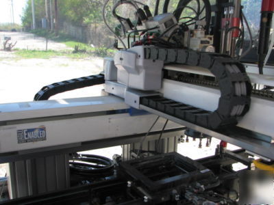 Sieko 4 axis cartesian with safety encloser