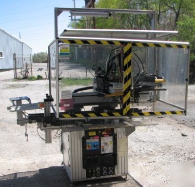 Sieko 4 axis cartesian with safety encloser
