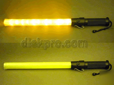 5 traffic baton lights, 6 amber led 21