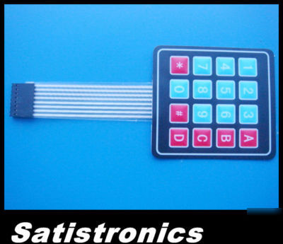 5PCS 16-key membrane switch keypad (general-use)