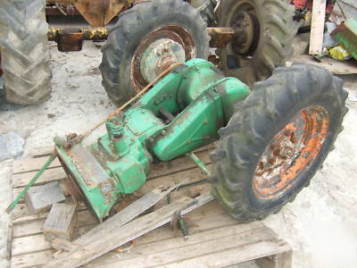 Ausa dumper 1 ton 108 d back axel with gearbox 