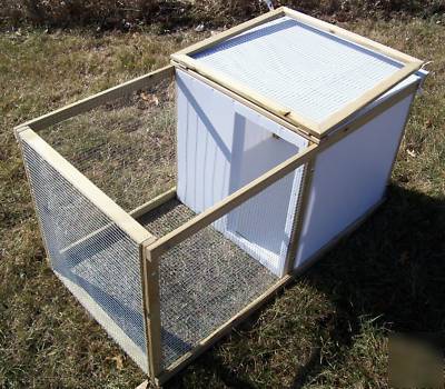 Chicken coop chick brooder poultry fowl hen house 