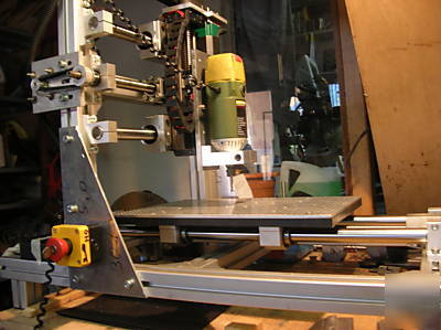 Cnc router engraver mill machine build plans milling
