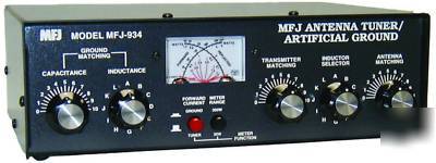 Mfj-934 antenna tuner/artifical ground, hf