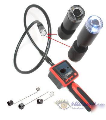 Micro inspection camera endoscope conduit seesnake