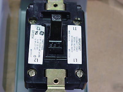 New ge manual motor starter switch CR101H1 1 hp 
