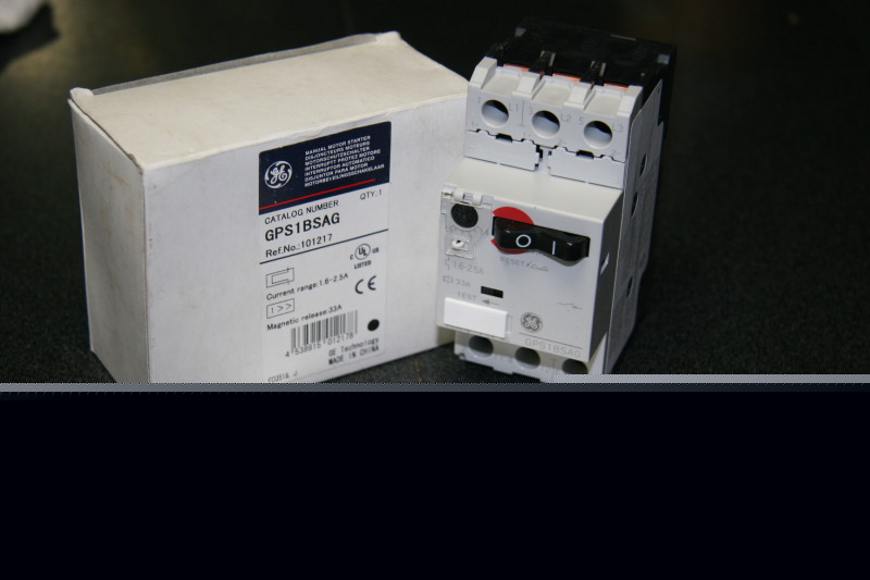 New general electric GPS1BSAG manual starter ge