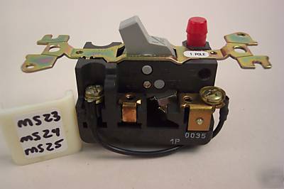 Square d manual motor starter 2510-FS1P w/ pilot light