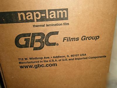 New laminating film 2 roll 1.5 mil 12