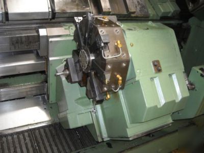 Okuma LC40-m atc 50 tool changer, live tooling
