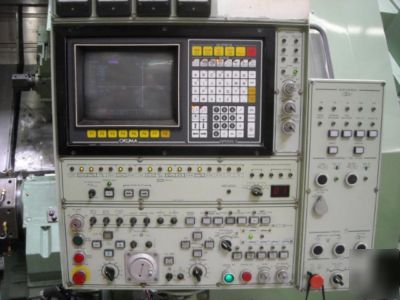 Okuma LC40-m atc 50 tool changer, live tooling