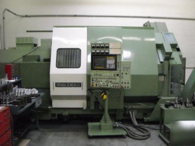 Okuma LC40-m atc 50 tool changer, live tooling