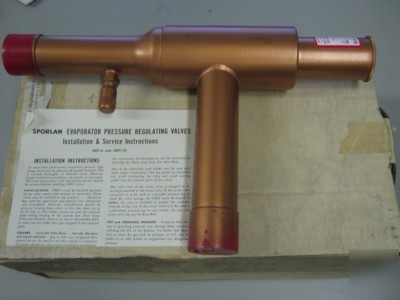 Sporlan evaporator pressure valve orit-10-0/50 1-1/8