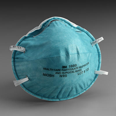 New 3M 1860 cdc osha approved respirator surgical mask