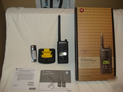 New motorola rdx RDV2080D vhf xtn radio 150-160MHZ 