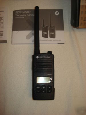 New motorola rdx RDV2080D vhf xtn radio 150-160MHZ 