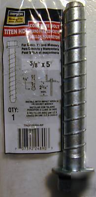 Simpson strong tie titen hd 5/8