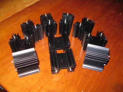 10 aavid thermalloy heat sinks to 220 transistor & more