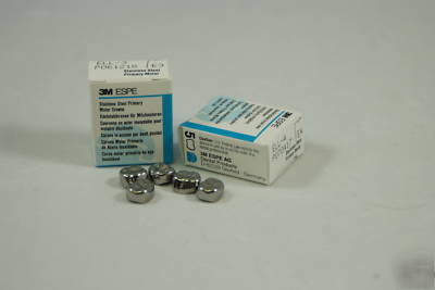 3M espe nichro stainless steel dental molar crowns 