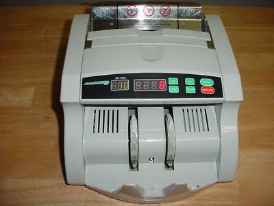 Accubanker ab-1000 digital bill counter works well