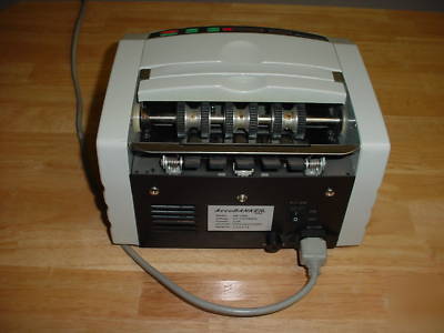 Accubanker ab-1000 digital bill counter works well