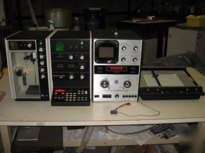 Coulter counter zm + sampling stand + channelyzer + x-y
