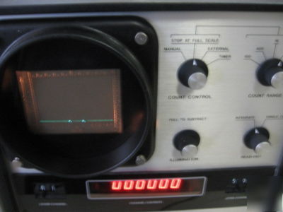 Coulter counter zm + sampling stand + channelyzer + x-y