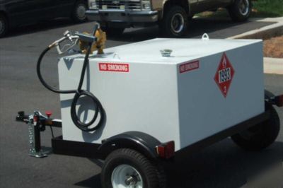 Fuel servicing tank refueling trailer - coml - 390 gal